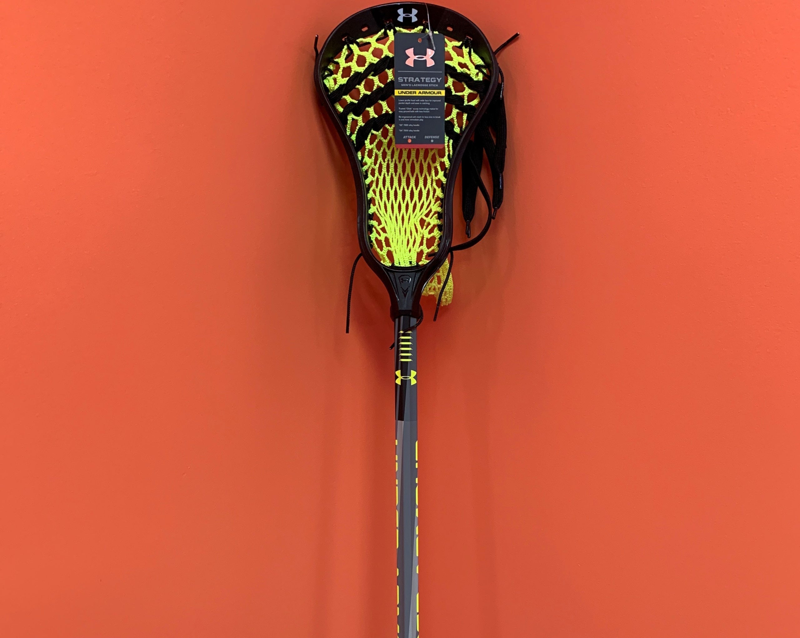 Under armour strategy lacrosse outlet stick